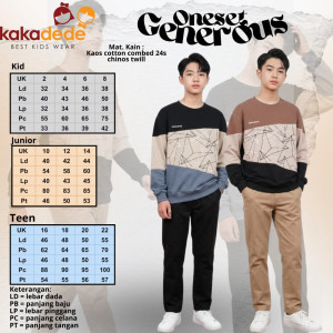 PO SET BOY GENEROUS (KIDS JUN) BY KAKADEDE