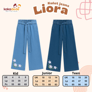 PO KULOT JEANS LIORA BY KAKADEDE