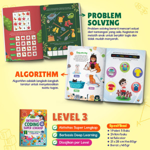 PO AKTIVITAS CODING SUPER LENGKAP SD JILID 1