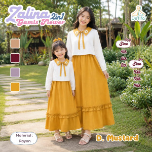 PO ZALINA 2IN1 GAMIS BY DELIFA
