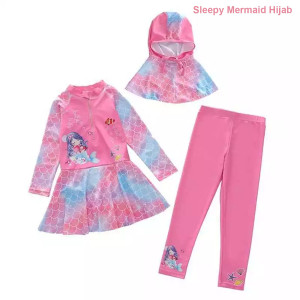 FAST PO 3IN1 TUNIK GIRL SERIES BAJU RENANG