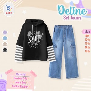 PO DELINE SET JEANS BY DASH