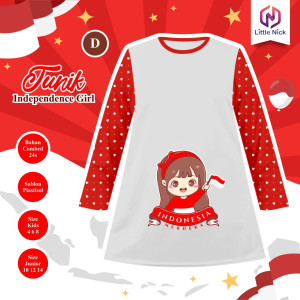 PO TUNIK INDEPENDENCE GIRL BY LITTLE NICK