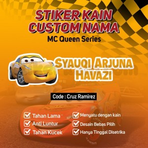 PO STIKER KAIN MC QUEEN CARS VOL 1 MGL