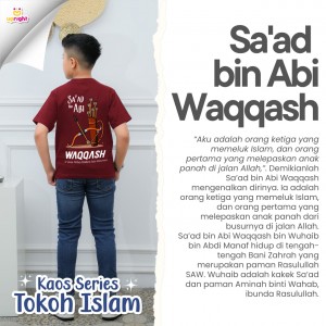 PO KAOS SERIES TOKOH ISLAM BY UPRIGHT KIDS