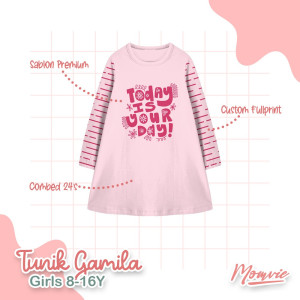 READY STOK TUNIK GAMILA BY MOMVIE