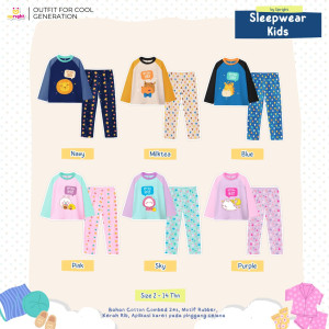 PO SLEEPWEAR KIDS BY UPRIGHT 