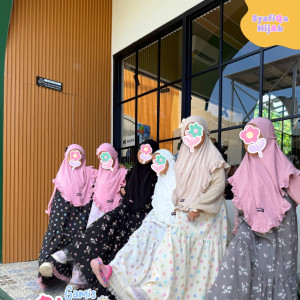 PO GAMIS RHANIYA SET BY SYAFIQA HIJAB