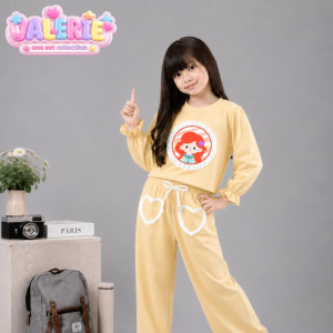 PO SET  VALERIE COLLECTION BY LITTLE KING QUEEN