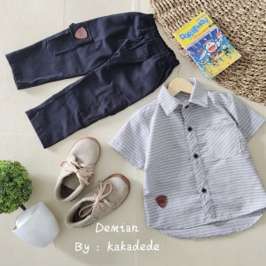 PO BOY SET DEMIAN KIDS BY KAKADEDE