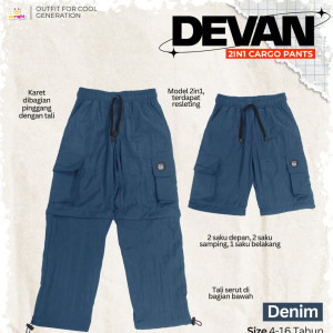 PO DEVAN 2IN1 CARGO PANTS BY UPRIGHT