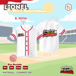 PO LIONEL TSHIRT KEMERDEKAAN BY BE YOU