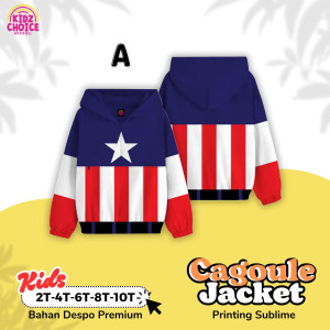PO CAGOULE JACKET BY KIDZ CHOICE