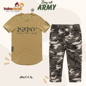 PO BOY SET ARMY (KIDS) BY KAKADEDE