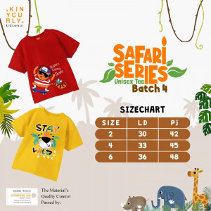 UNISEX TEE SAFARI SERIES BY KINYCURLY