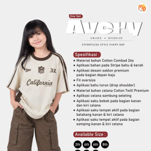 PO ONE SET AVERY UNISEX BY MASTER KIDDOS