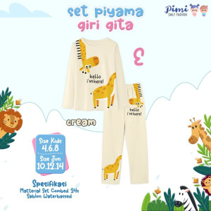 PO SET PIYAMA GIRI & GITA BY PIMI