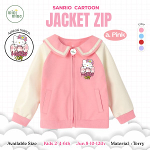 PO SANRIO CARTOON JACKET ZIP BY MINIMINE