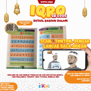 PO BUKU IQRO COSTUME NAMA BY VITTO