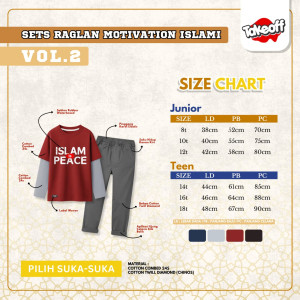 PO SET RAGLAN MOTIVATION ISLAMI VOL.2 BY TAKE OFF