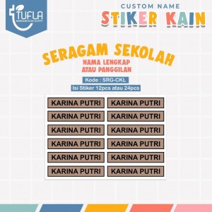 PO STIKER KAIN SERAGAM SEKOLAH