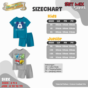PO SET MIX SERIES BY SILVER KIDS