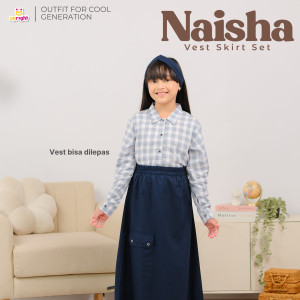 PO NAISHA VEST SKIRT SET BY UPRIGHT KIDS