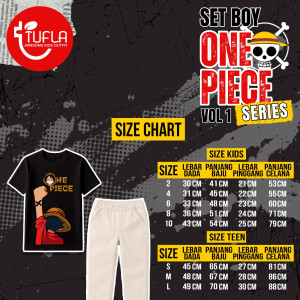 PO SET BOY ONE PIECE SERIES VOL 1 BY TUFLA KIDS