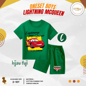 PO ONE SET BOYS LIGHTING MCQUEEN