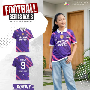 PO FOOTBALL SERIES TSHIRT VOL 3 CUSTOM NAME DAN NO PUNGGUNG BY UPRIGHT
