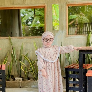 FAST PO NAURA MOM & KIDS LONG DRESS