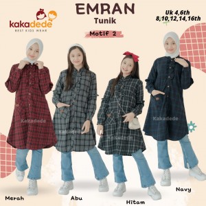 EMRAN TUNIK FLANEL MOTIF 2