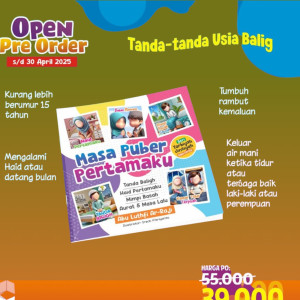 PO BUKU MASA PUBER PERTAMAKU BY AS-SALAM KIDS