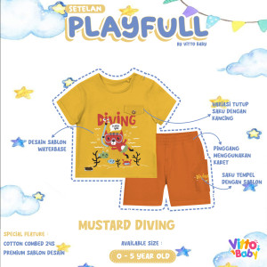 PO SETELAN PLAYFULL BY VITTO BABY
