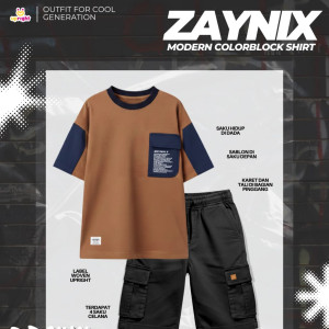 PO ZAYNIX MODERN COLORBLOCK ONESET BY UPRIGHT
