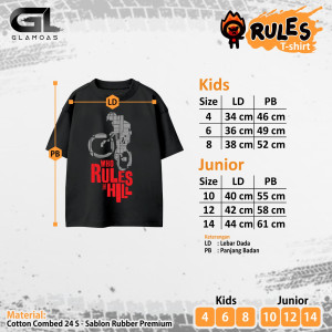 PO T-SHIRT RULES BY GLAMOAS