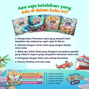 PO BUKU AMAZING SCIENCE FROM QURAN BY ZIYADBOOKS