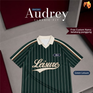 PO TSHIRT JERSEY AUDREY SPORTY CUSTOM NAMA BY MASTER KIDDOS