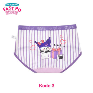 FAST PO SHIZUKA GIRL UNDERWEAR (KUROMI SERIES)