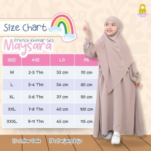 PO FRENCH KHIMAR SET MAYSARA V SHAPE HIJAB BY SYAFIQA