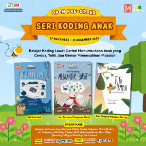 PO BUKU SERI KODING ANAK BY PUSTAKA BOCAH