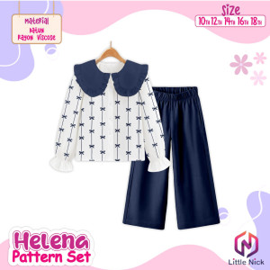 PO HELENA PATTERN SET BY LITTLE NICK