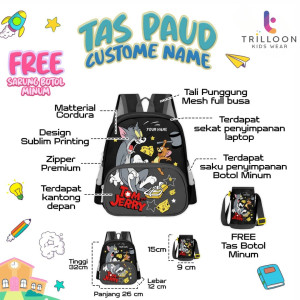 PO TAS PAUD CUSTOM NAME BY TRILLOON