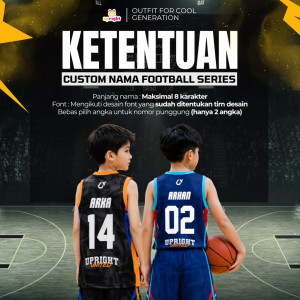 PO JERSEY BASKETBALL CUSTOM NAMA & NOMOR PUNGGUNG BY UPRIGHT