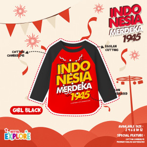 PO T-SHIRT INDONESIA MERDEKA BY VITTO EXPLORE