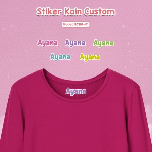 PO STIKER KAIN CUSTOM NAMA PANGGILAN MGL