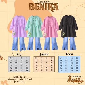 PO GIRL SET BENIKA (KIDS) BY ORISABILAQU