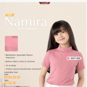PO NAMIRA MANSET ANAK PENDEK BY VITTO APPAREL