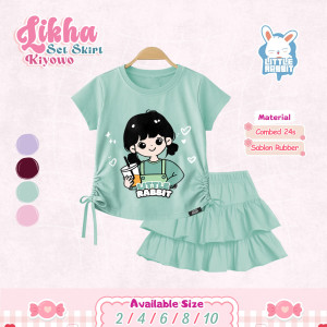 PO LIKHA SET SKIRT KIYOWO BY LITTLE RABBIT
