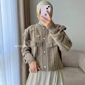 FAST PO EVELYN KNIT CARDIGAN